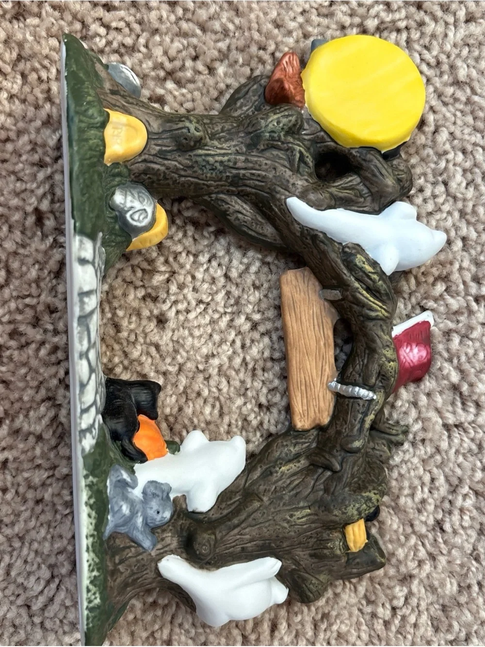 Spooky Hollow Porcelain Haunted Bridge Halloween Village Accessory Halloween Dec